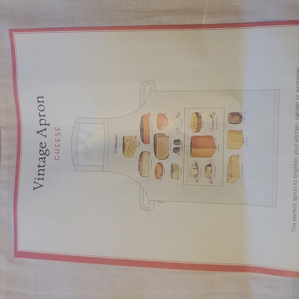 Frontgate vintage new dust cover match vintage apron gorgeous 😍